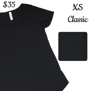 Solid Black XS Classic T
